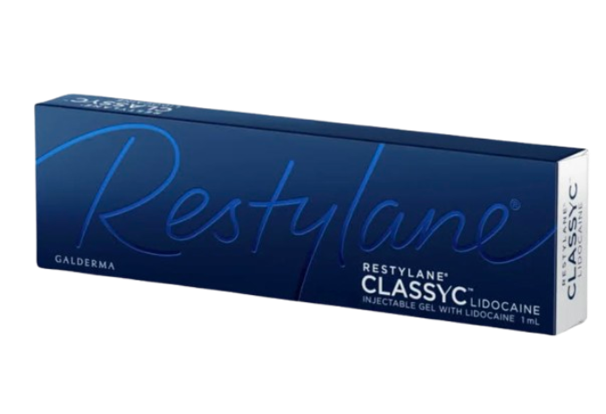 Restylane CLASSIC 1mL. AH 20mg/mL. 0.3% lidocaïne. Rides fines à modérées.
