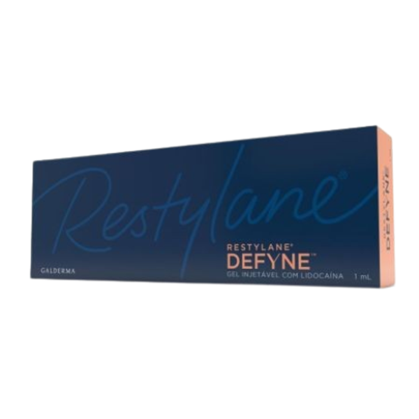 Restylane DEFYNE 1mL. Galderma. AH 20mg/mL. Rides modérées à profondes.