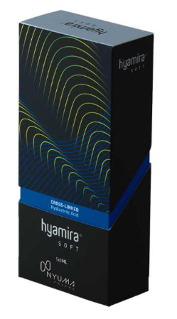 HYAMIRA SOFT AH 15mg/mL. Pour les rides superficielles péri-orbitaires, cernes, glabelle
