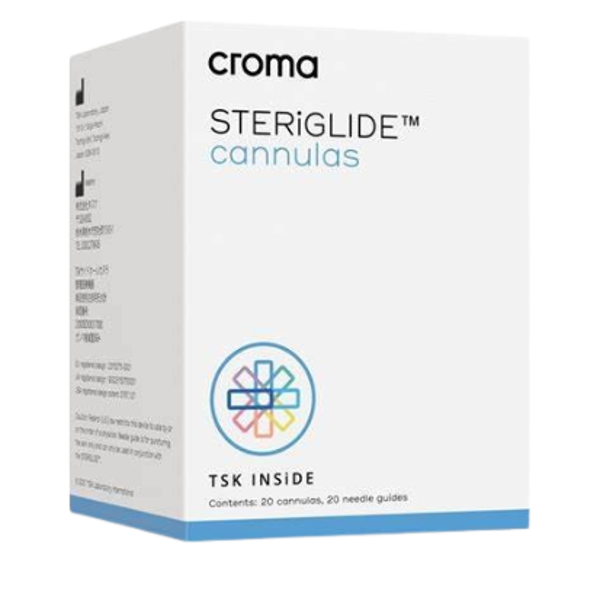 Cannula Stériglide TSK by CROMA. Par 20