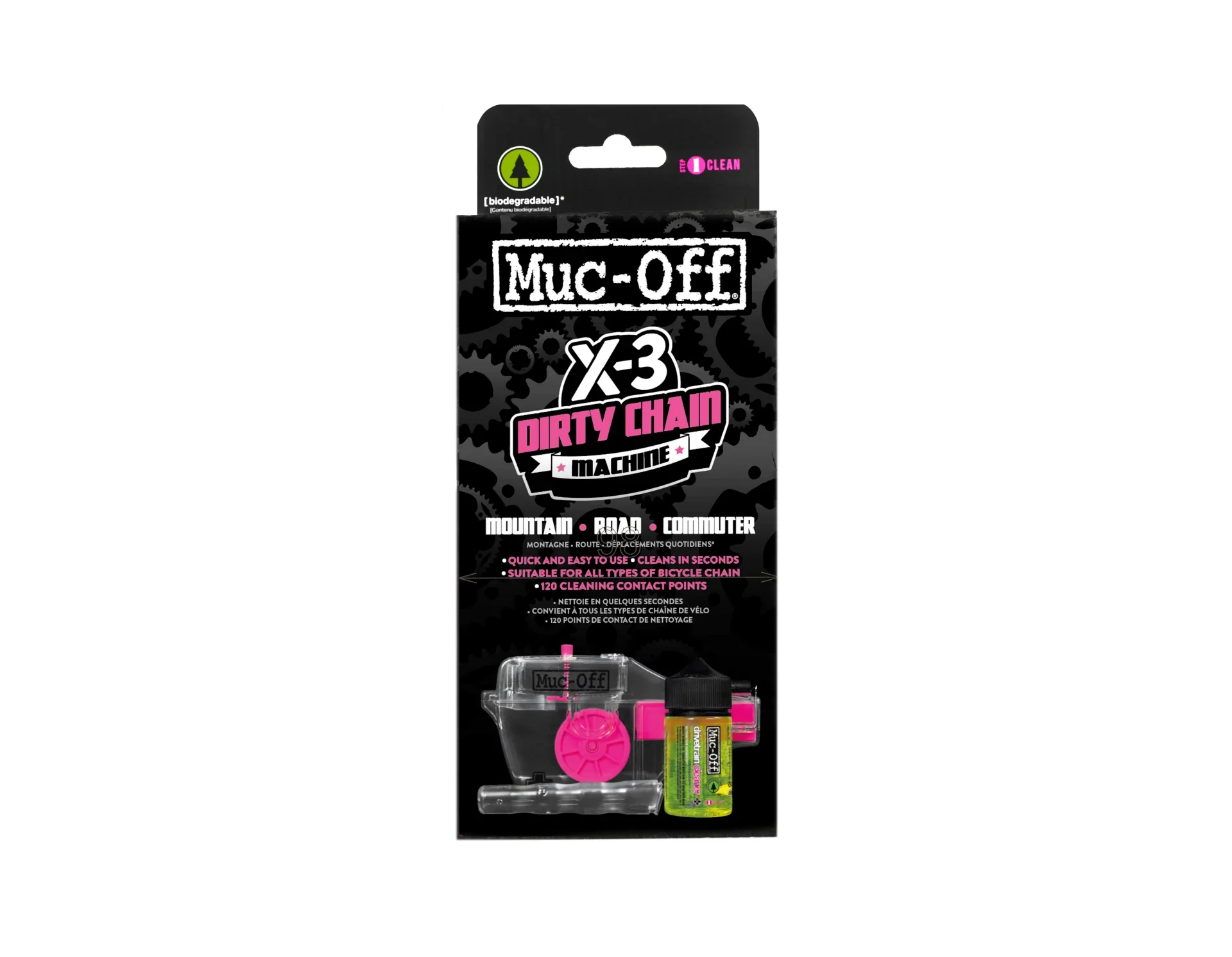 Muc-Off X3 Dirty Chain Machine Kettingreiniger