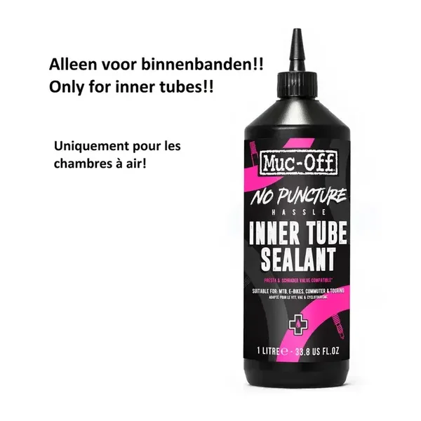 Muc-Off Inner Tube Sealant No Puncture Hassle Inner Tube Sealant 1L