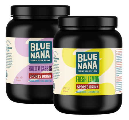 Blue Nana Sport Drinks - Fruity Cassis & Fresh Lemon - 2x 600g