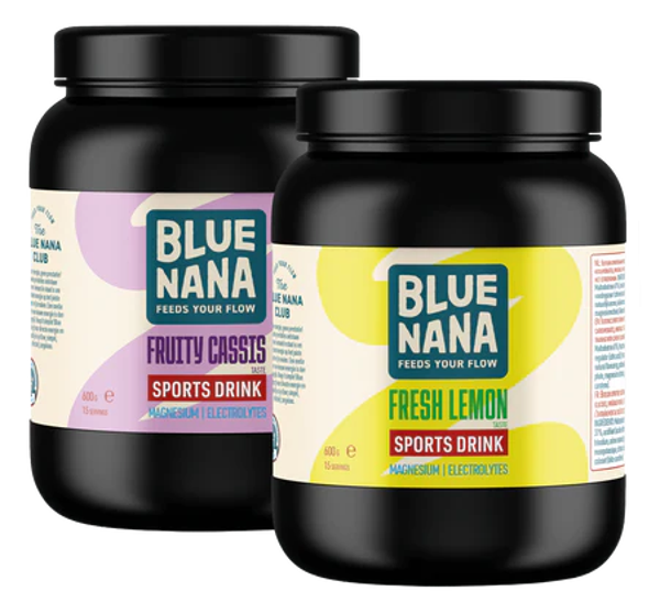 Blue Nana Sport Drinks - Fruity Cassis & Fresh Lemon - 2x 600g
