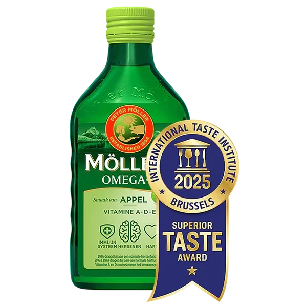Möller's Omega-3 Levertraan Appel - 250ml