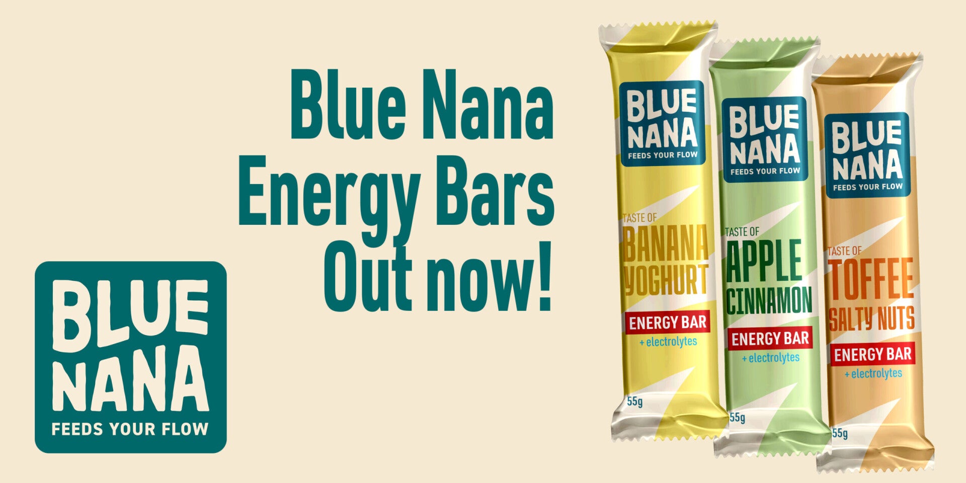 Blue Nana Energy Bar sorti 12 x 55g