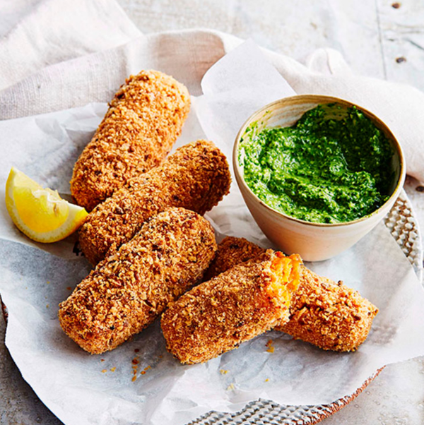 Crunchy Sweet Potato Croquettes