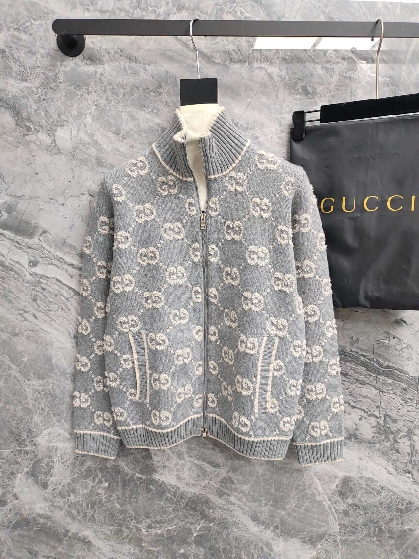 Gucci GG jacquard cardigan
