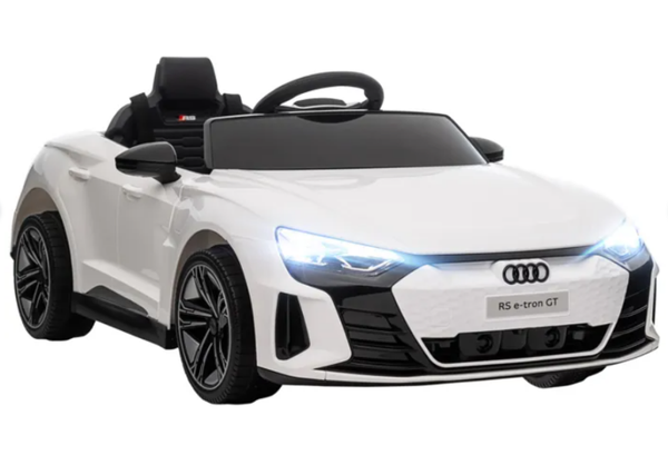 Voiture électrique - HOMCOM - enfant 12 V licence audi rs e-tron gt télécommande sons - PP - blanc