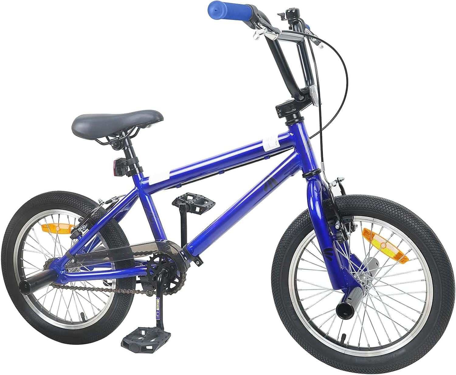 Vélo BMX pour Enfants VidaXL en Acier 16 à 20 pouces Bleu foncé