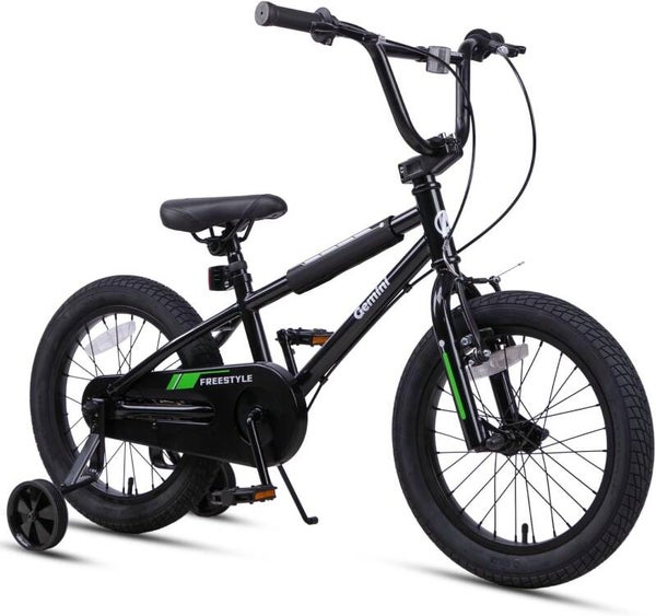 BMX enfant 16 pouces Avasta, Vélo 4-8ans Noir