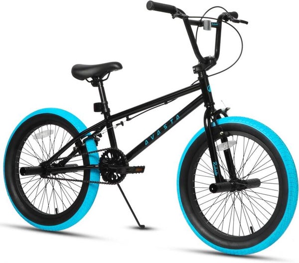 Vélo enfant BMX Avasta 18 pouces 20 pouces pour garçons et Filles de 7 à 14 Ans | Vélo Freestyle pour débutants