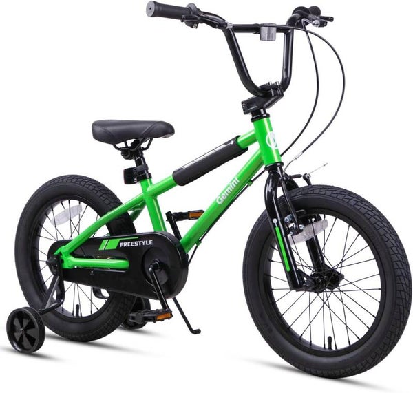 BMX enfant 16 pouces Avasta, Vélo 4-8ans Vert