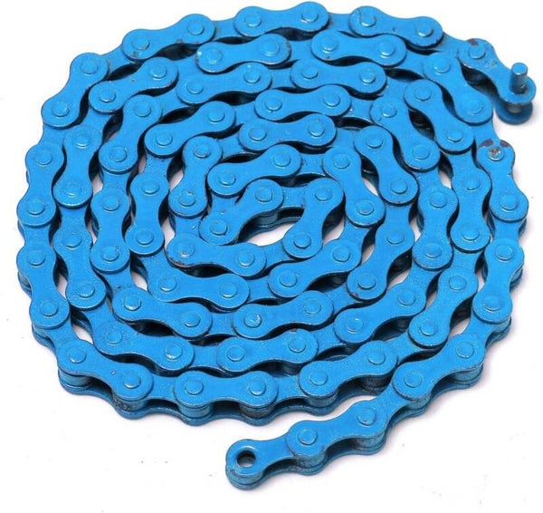BMX VTT Chaîne à vitesse unique 1/2 "x1/8" BLEU CIEL