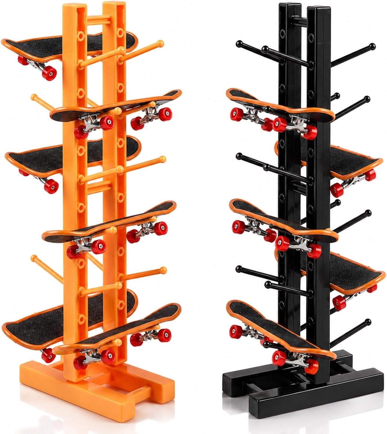 Finger Skateboard Présentoir Étagère de Rangement x2