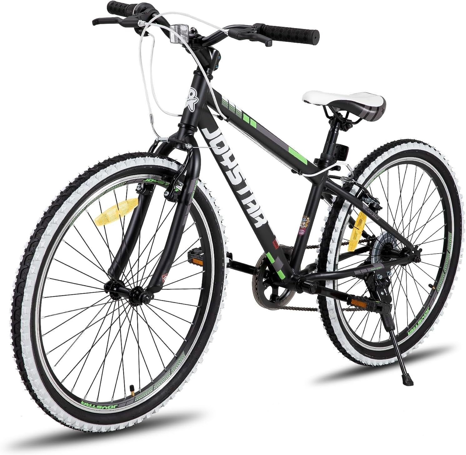 VTT enfant JOYSTAR 20/24 pouces Kids Bike pour garçons et Filles de 7 à 14 Ans, VTT Enfants avec Vitesses 1/7
