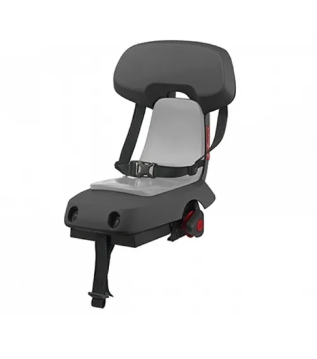 Siège vélo enfant Guppy gris 35 kg - POLISPORT - Siège vélo - Mixte - Enfant - 9 mois - Face route - Harnais 3 points