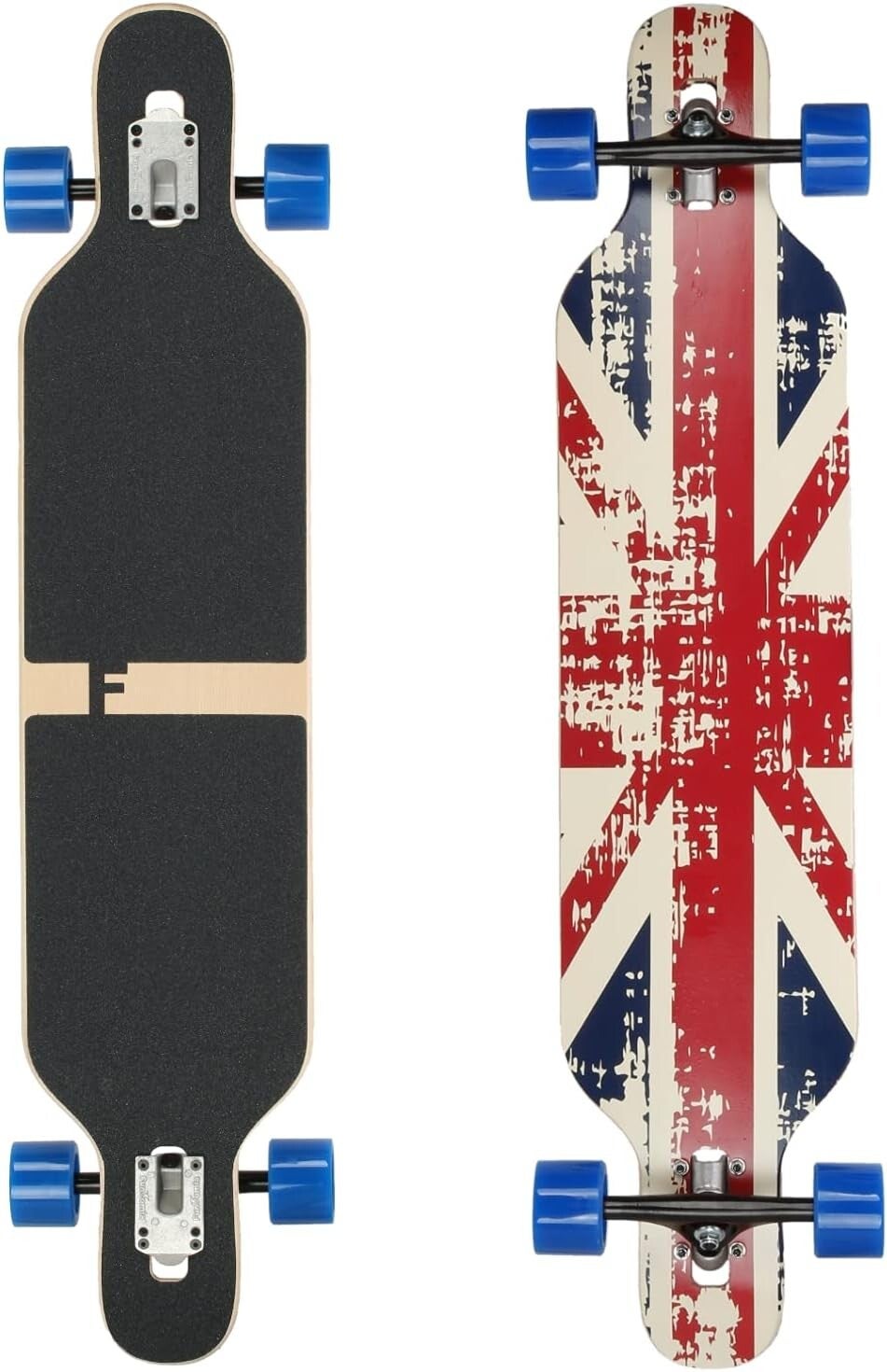 Skateboard Flex2 Longboard Camber - Angleterre - Jusqu'à 84 kg
