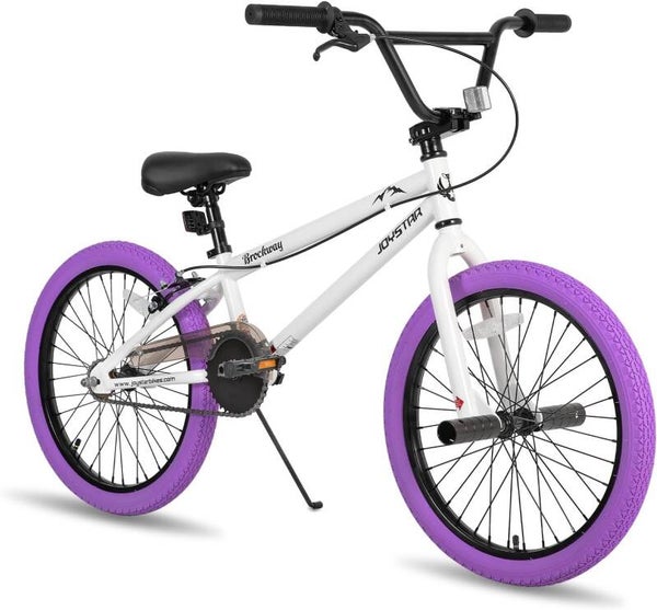 Vélo BMX Joystar pour Enfants 20 "24" Freestyle vélo pour Enfant 8-14 Ans pour garçons et Filles, volet