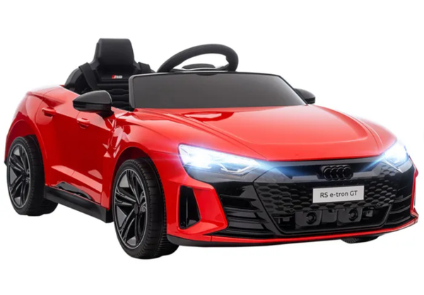 Voiture électrique - HOMCOM - enfant 12 V licence audi rs e-tron gt télécommande sons - PP - rouge