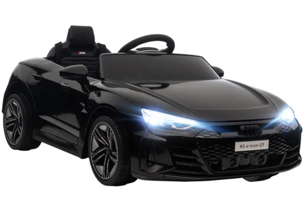 Voiture électrique - HOMCOM - enfant 12 V licence audi rs e-tron gt télécommande sons - PP - noir