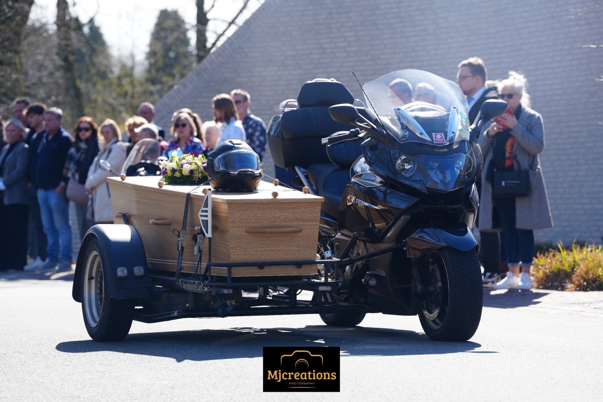 rouwfotografie uitvaart ceremonie Assen