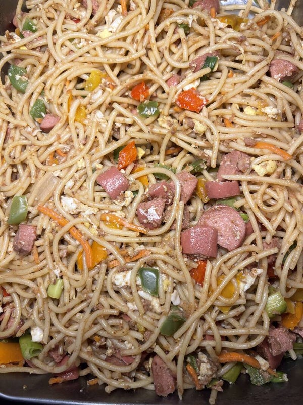 Stir-fry Spaghetti