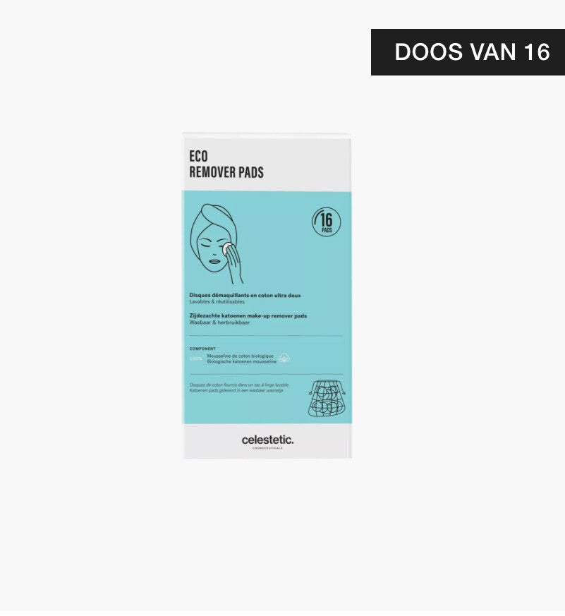 ECO REMOVER PADS Herbruikbare en wasbare make-up remover pads