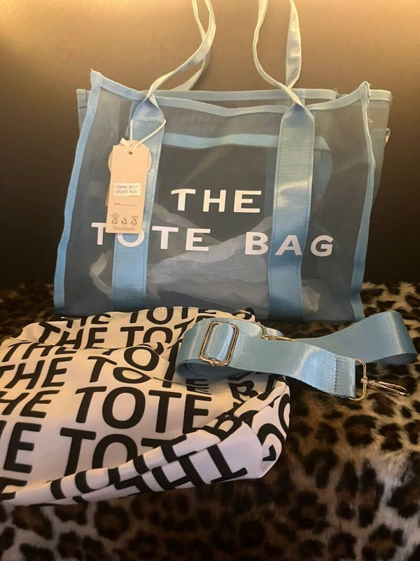 tote bag lichtblauw