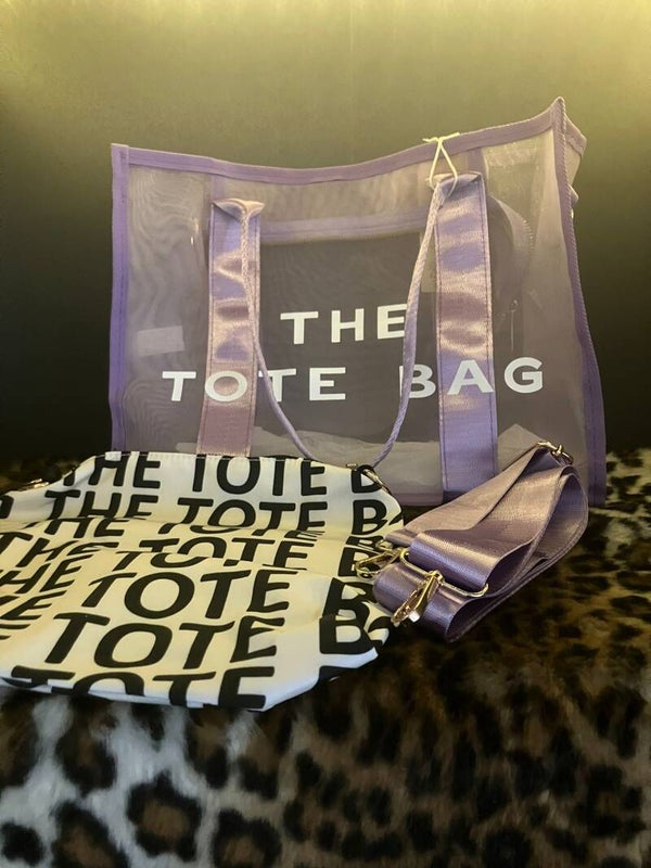 tote bag lila