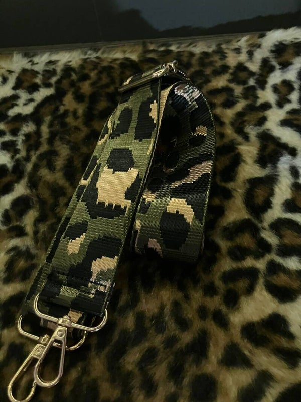 strap panterprint groen