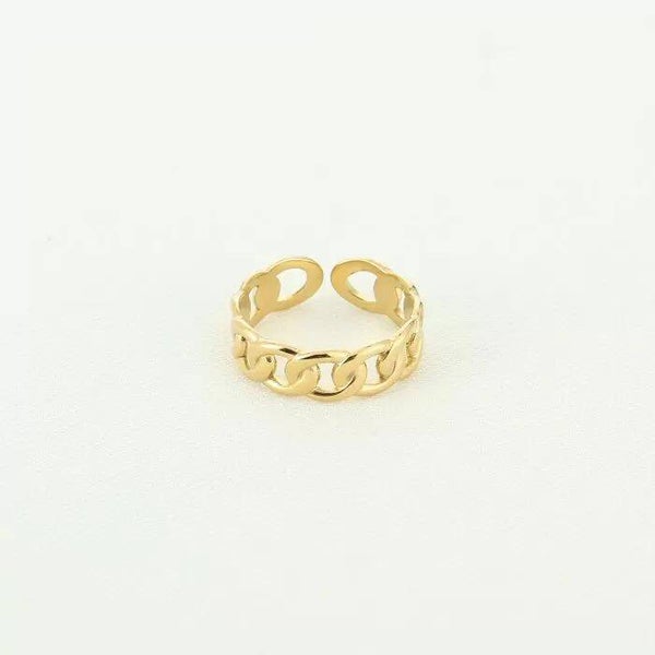 chain ring goud