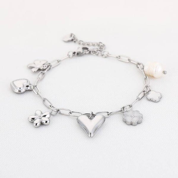 bedelarmband chain zilver