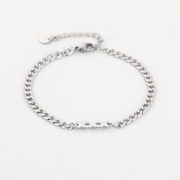 armband xxx xilver