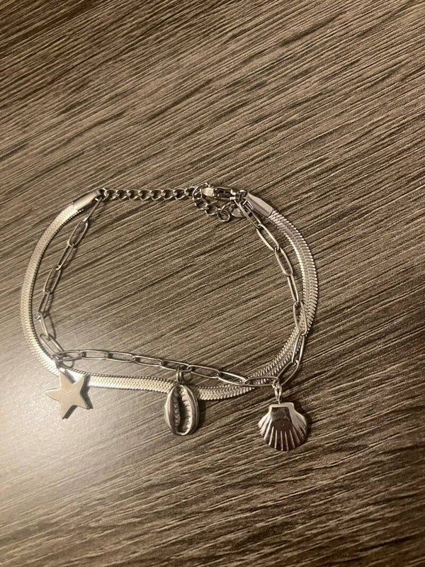 armband ocean zilver