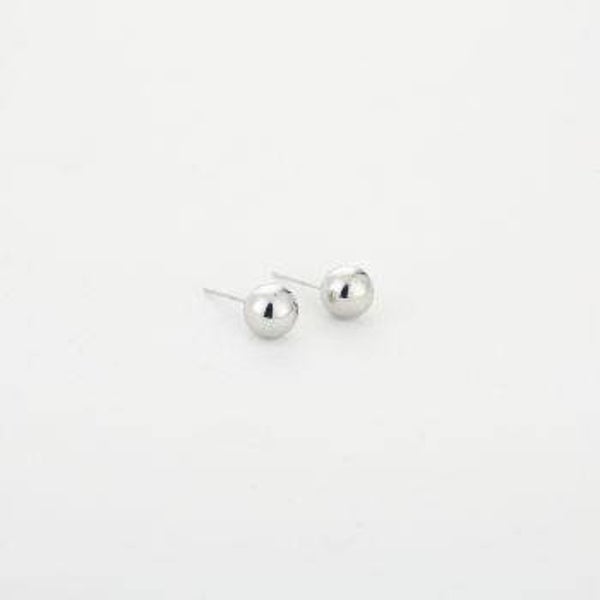 oorbellen bol middelmaat zilver