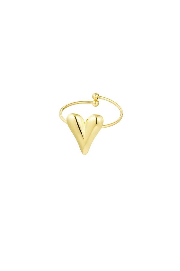 Ring love rules goud