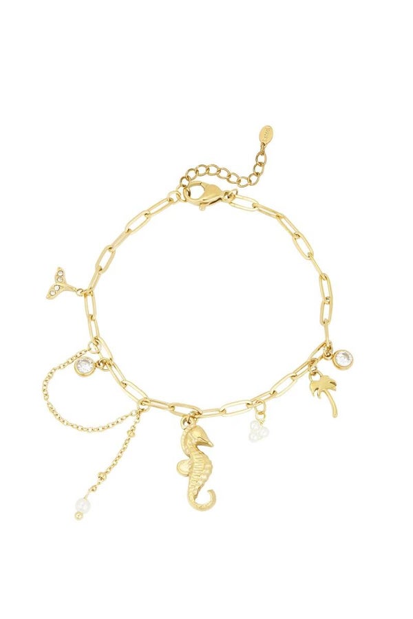 Armband ocean vibe goud