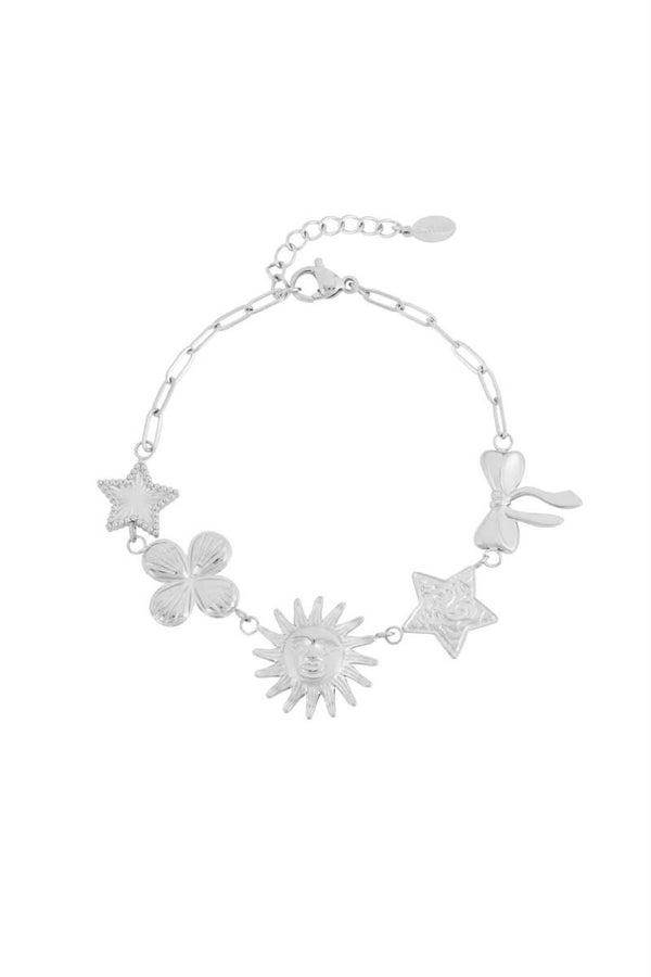 Bedelarmband droom zilver
