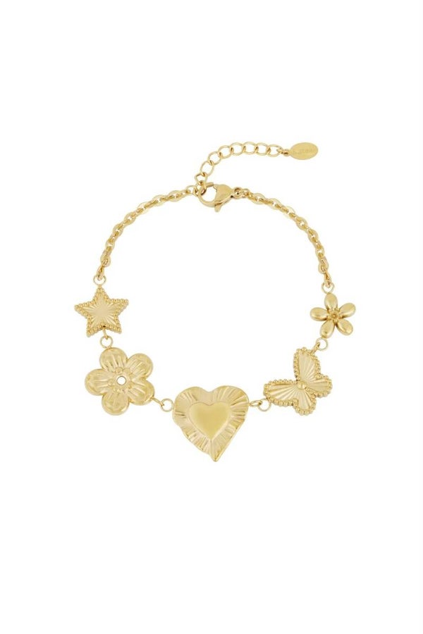 Bedelarmband dream zilver