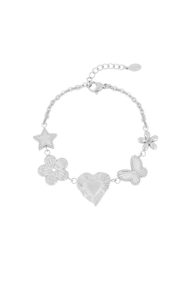 Bedelarmband dream zilver