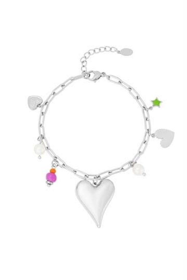 Bedelarmband love moment zilver