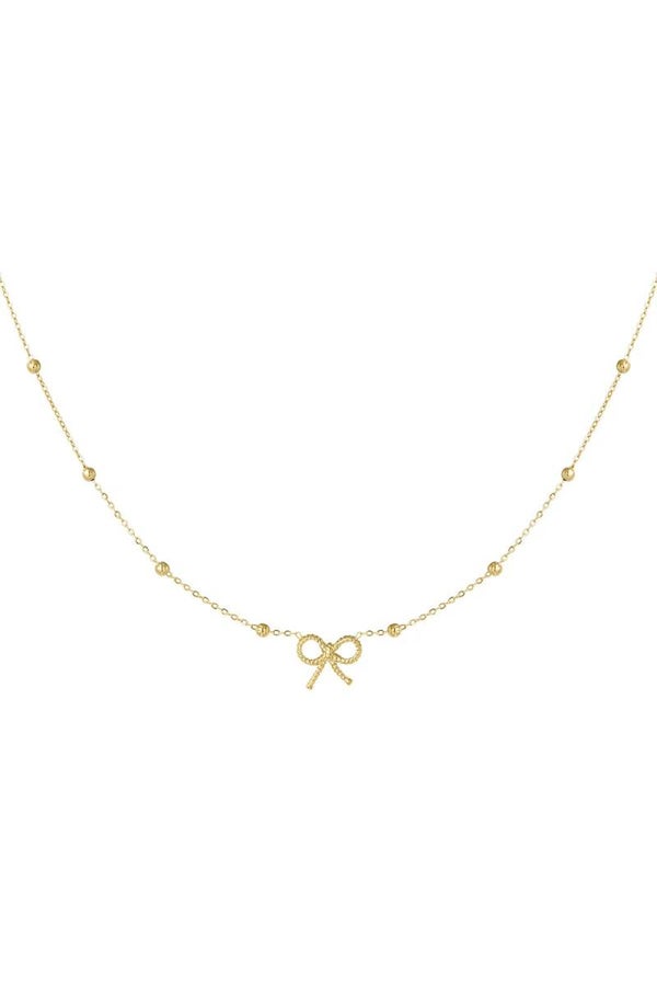 Ketting strik goud