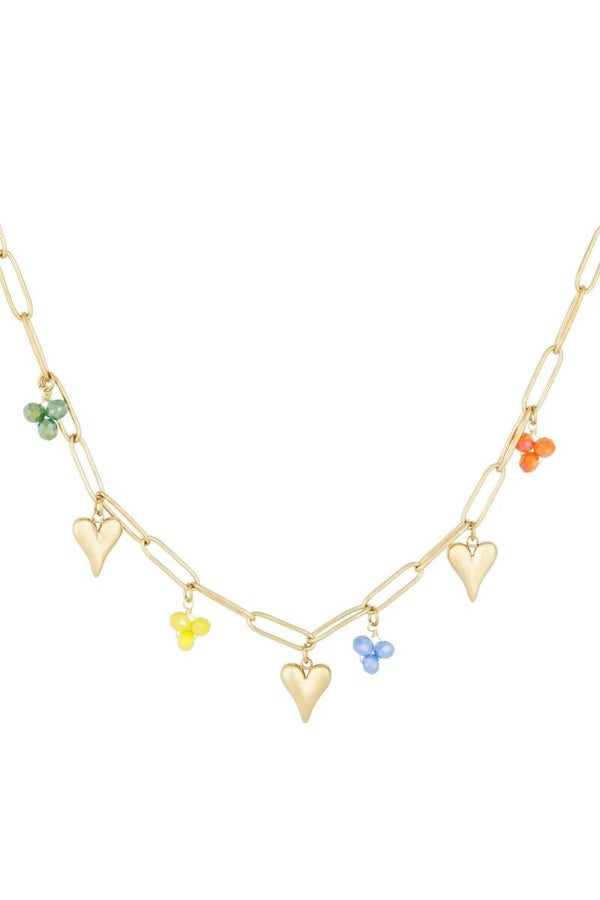 Bedelketting primary love goud