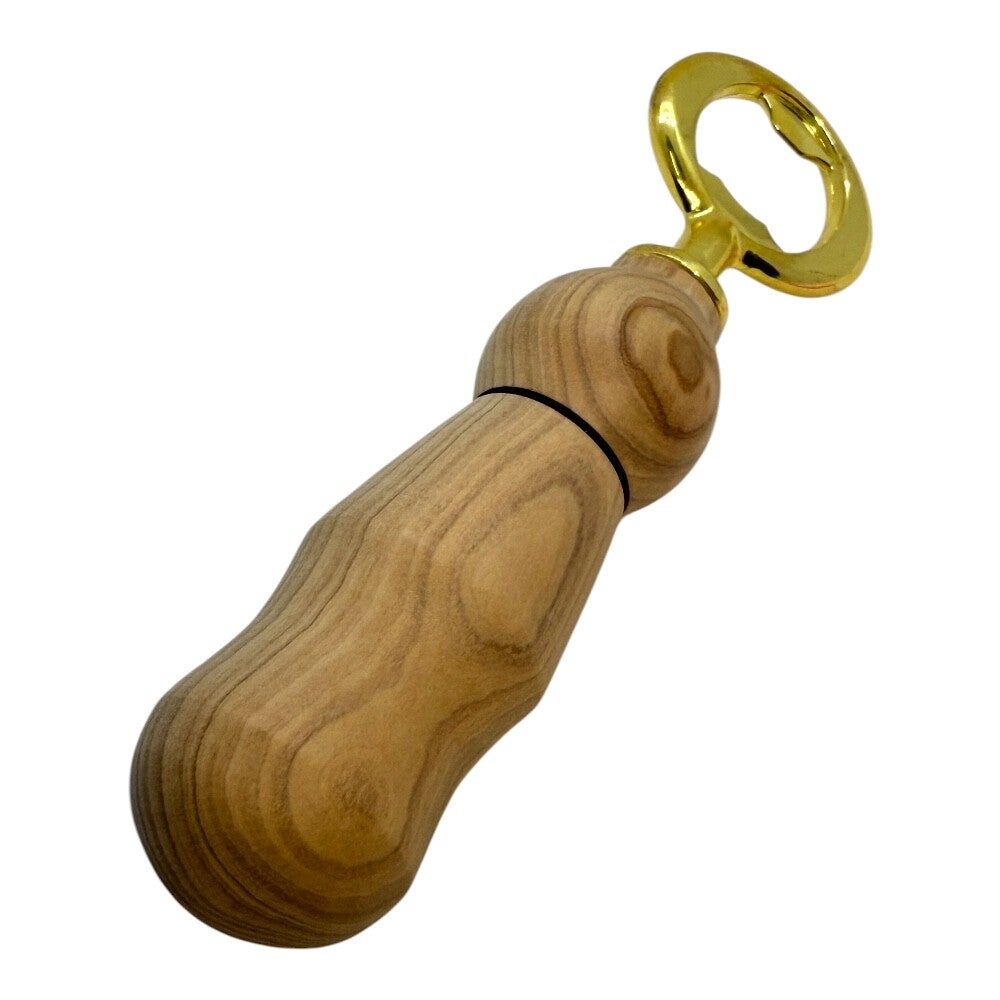 Handgedrechselte Flaschenöffner aus Holz