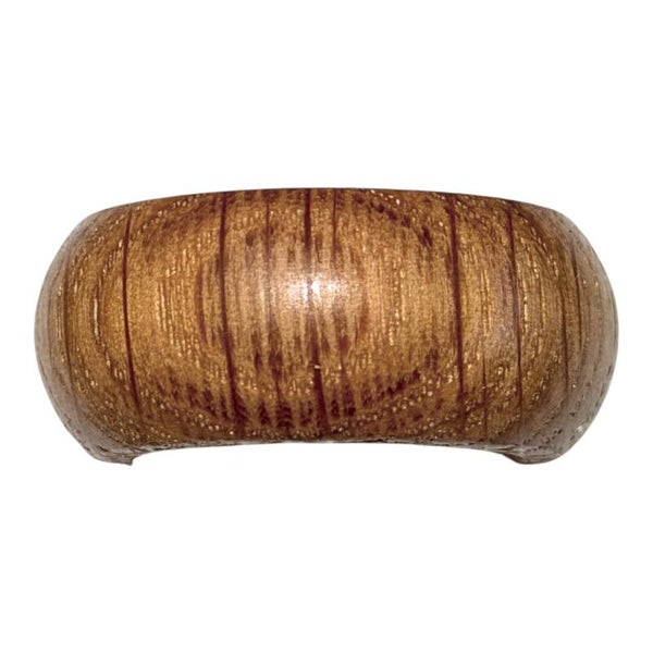 Handgedrechselter Holzring aus Eiche – Ringgrösse 68