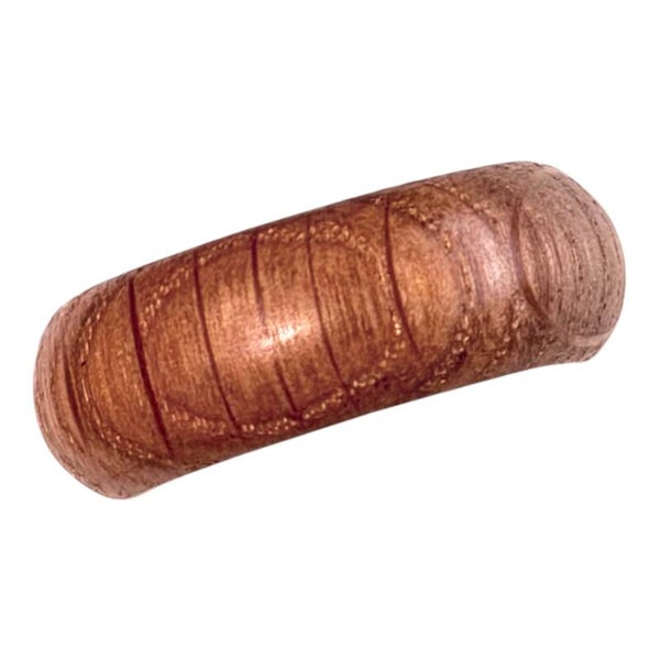Handgedrechselter Holzring aus Eiche – Ringgrösse 69