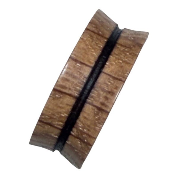Handgedrechselter Holzring aus Eiche – Ringgrösse 69