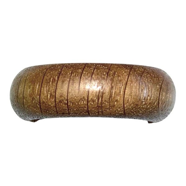 Handgedrechselter Holzring aus Eiche – Ringgrösse 80