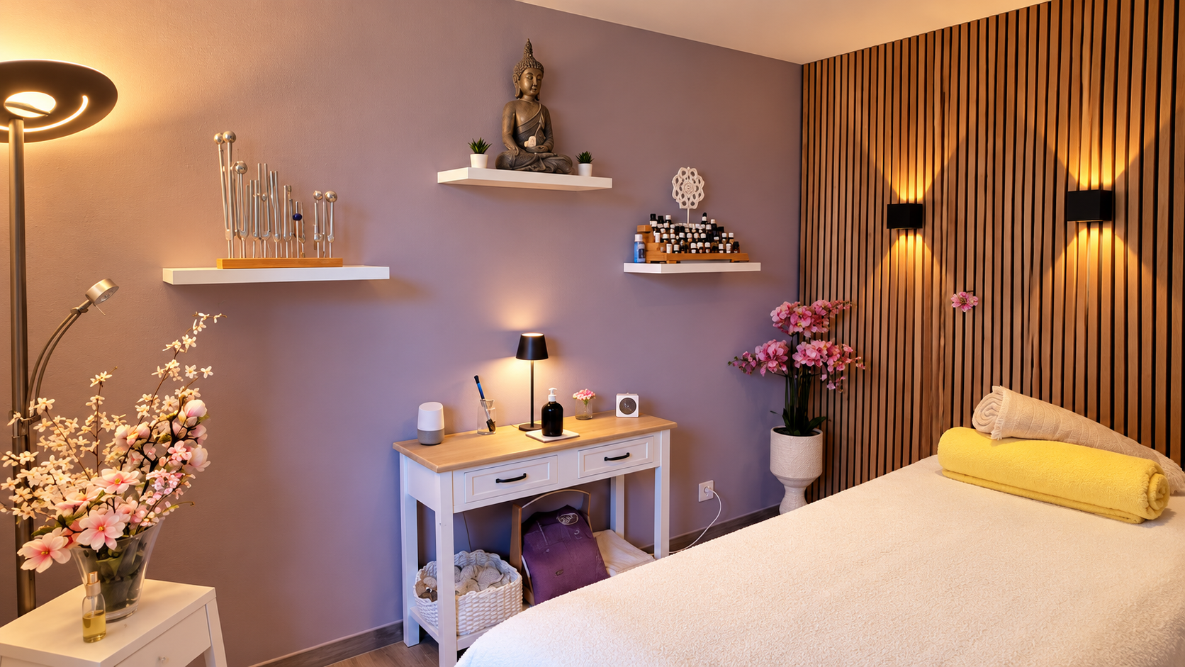 Votre espace massage bien-être tout proche de Sion, Grimisuat, Ayent et Savièse.